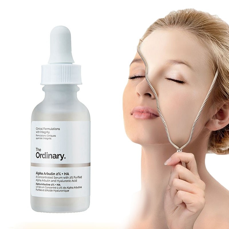 Serum The Ordinary Alpha Arbutin 2% + HA BẢN HÀN Chai 30ml