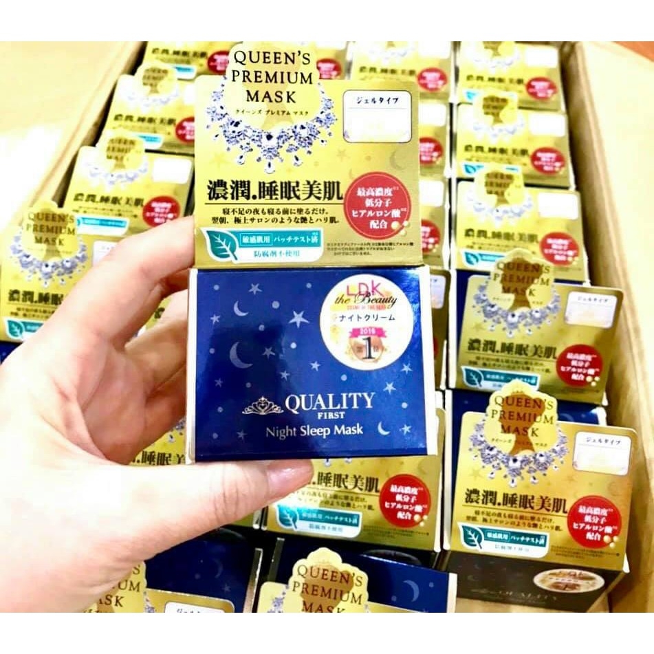 Mặt Nạ Ngủ Dưỡng Ẩm Quality First Night Sleep Mask Nhật Bản Hủ 80g