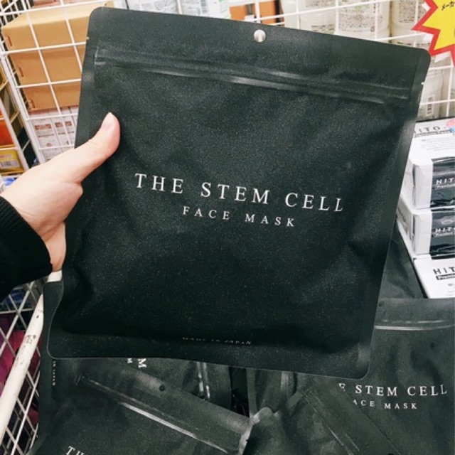 Mặt Nạ Tế bào Stem Cell Face Mask Dưỡng Trắng Trẻ Hóa Nhật 30 miếng