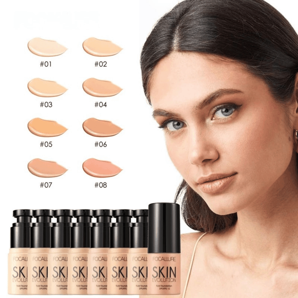 Kem Nền Focallure Kiềm Dầu Đỉnh Căng Bóng Mịn Màng  BB Face Fluid Foundation FA30 31g
