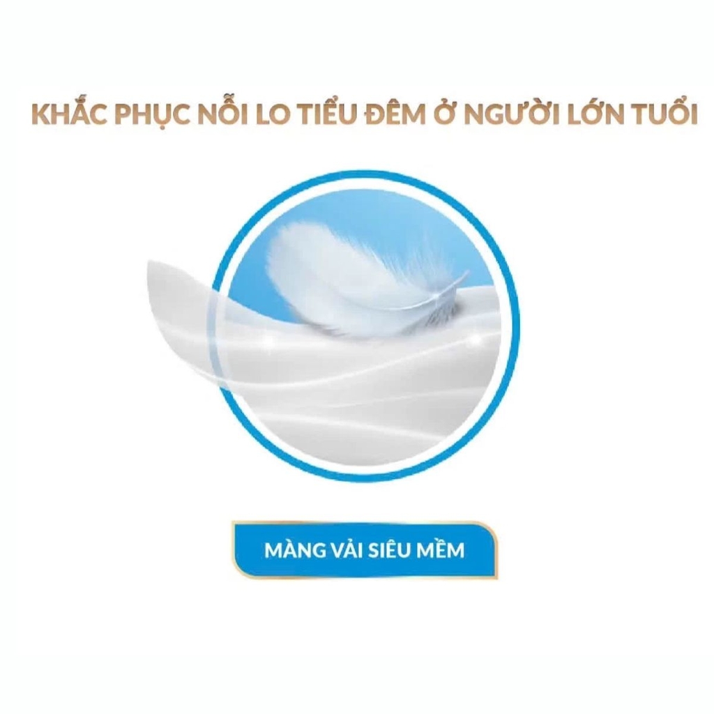 Tã/Bỉm Dán Người Lớn Unicharm Caryn Siêu Thấm Chống Tràn Khô Thoáng Nhật Bản