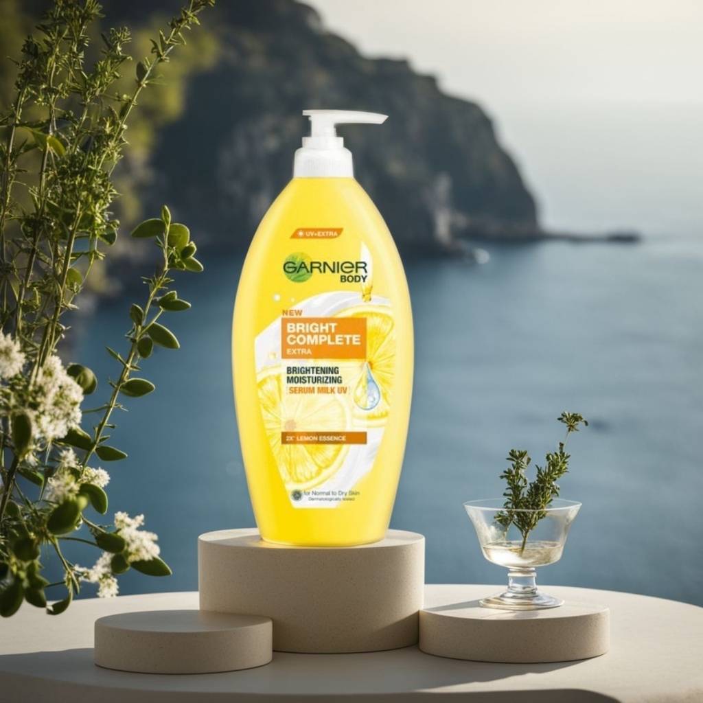 Dưỡng Thể Garnier New Bright Complete Extra Vitamin C Chai 400ml