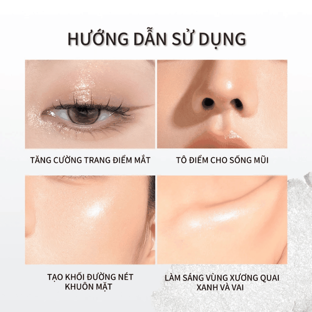 Phấn Bắt Sáng Focallure Star Crash Stretchy Highlighter F59