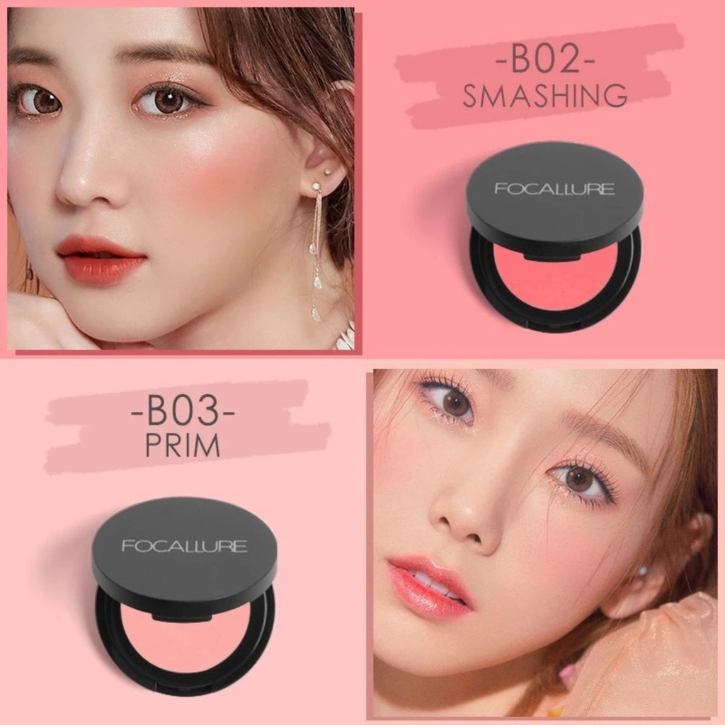 Phấn Má Focallure Color Mix Mịn Nhẹ Tươi Sáng Tự Nhiên 2.8g