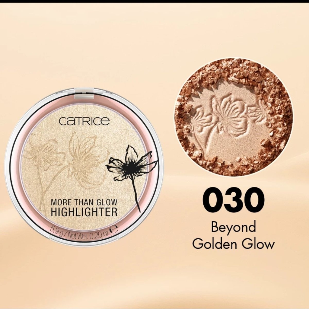 Phấn Bắt Sáng Catrice Lâu Trôi Mịn Lì Tự Nhiên More Than Glow Highlighter 5,9g