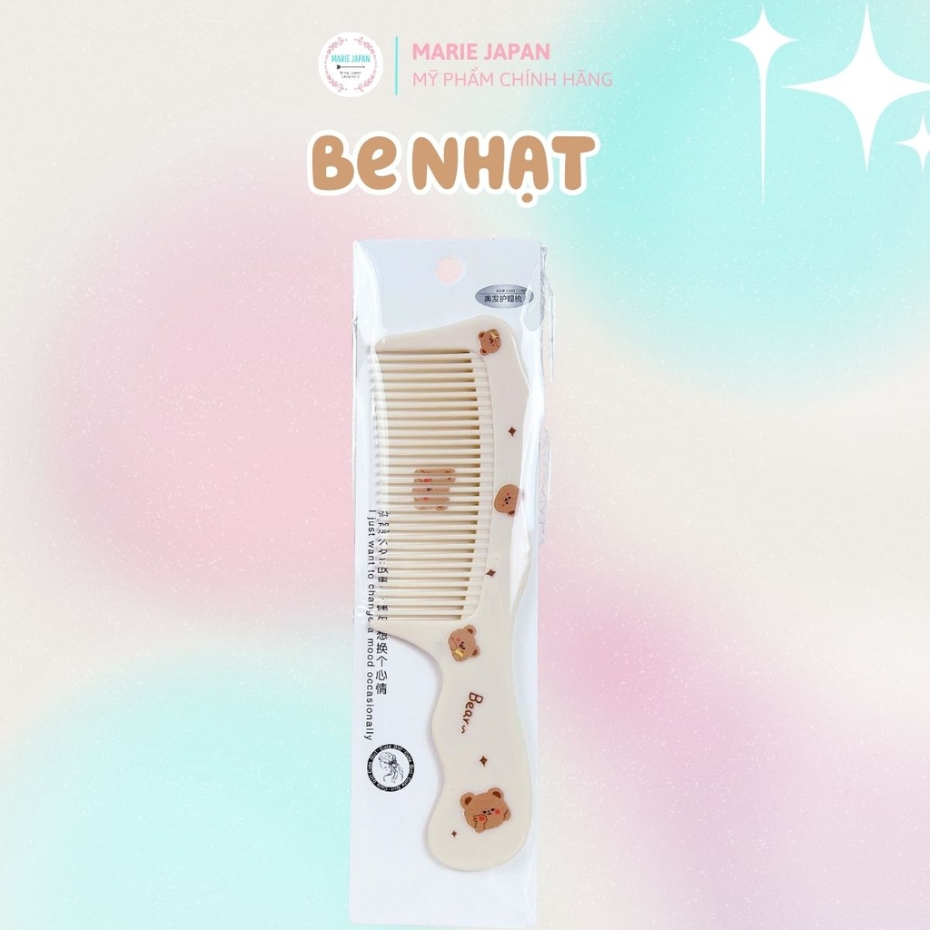 Lược Chải Tóc Mini Cute Girl Siêu Dễ Thương Nhỏ Gọn Tiện Lợi Mang Theo