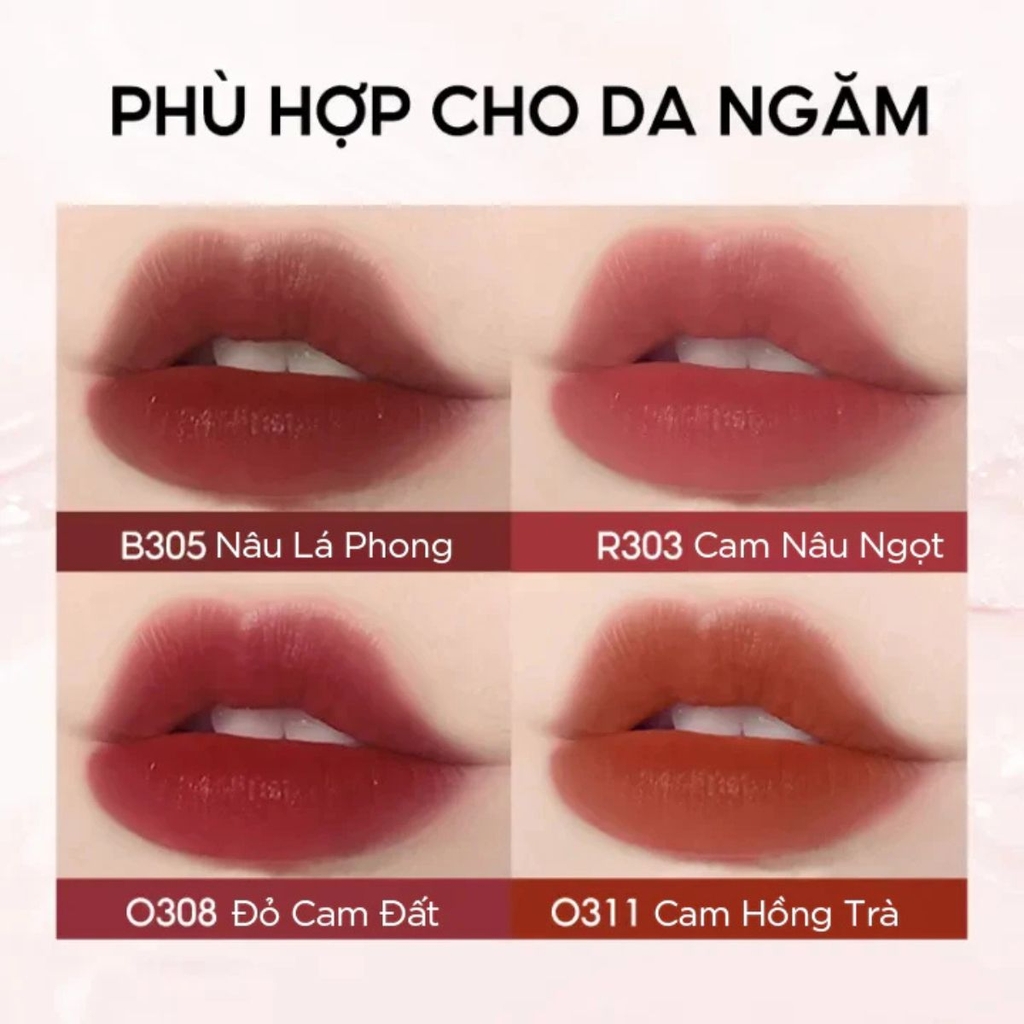 Son Kem Lì Colorkey Soft Matte Water Tint Bền Màu Lâu Trôi Siêu Mịn Môi