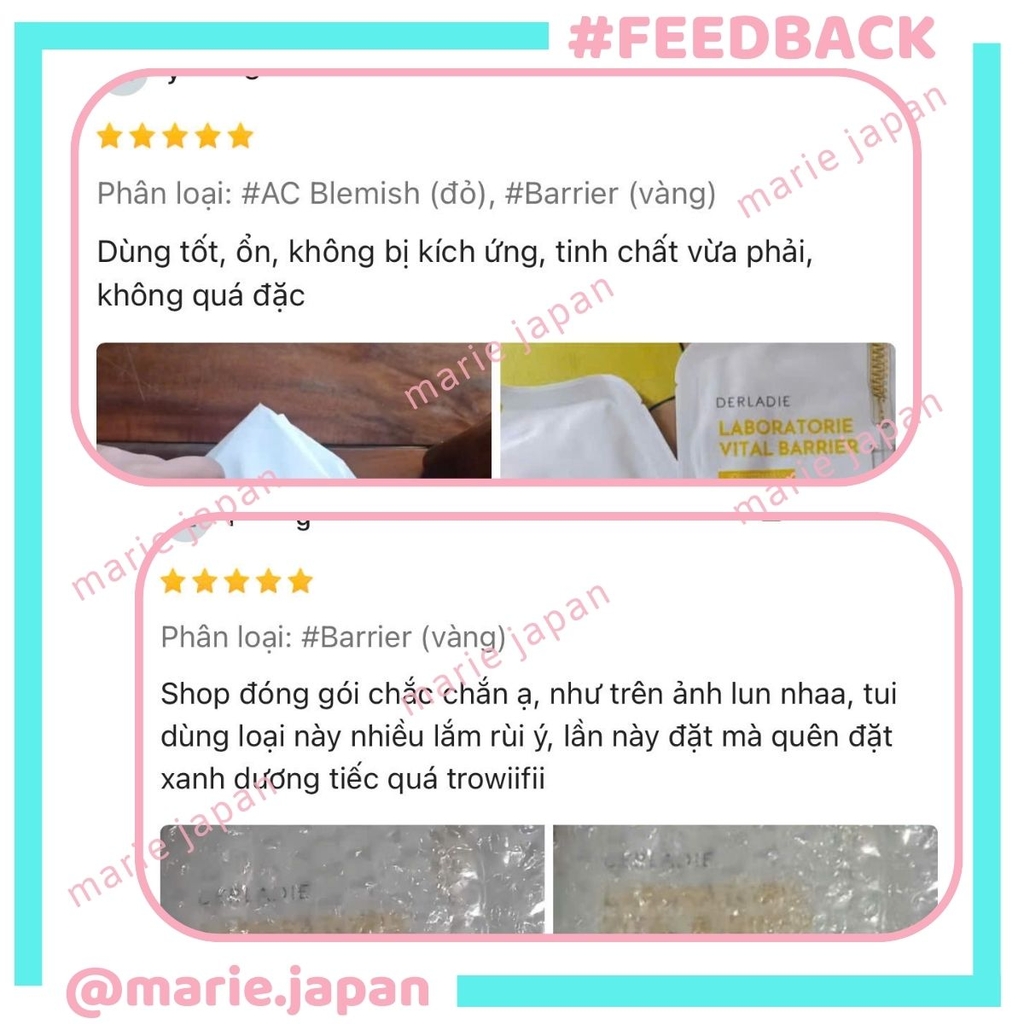 [Hộp 10 Miếng] Mặt Nạ Derladie Laboratorie Vital Dưỡng Ẩm Phục Hồi Sáng Da Hàn Quốc