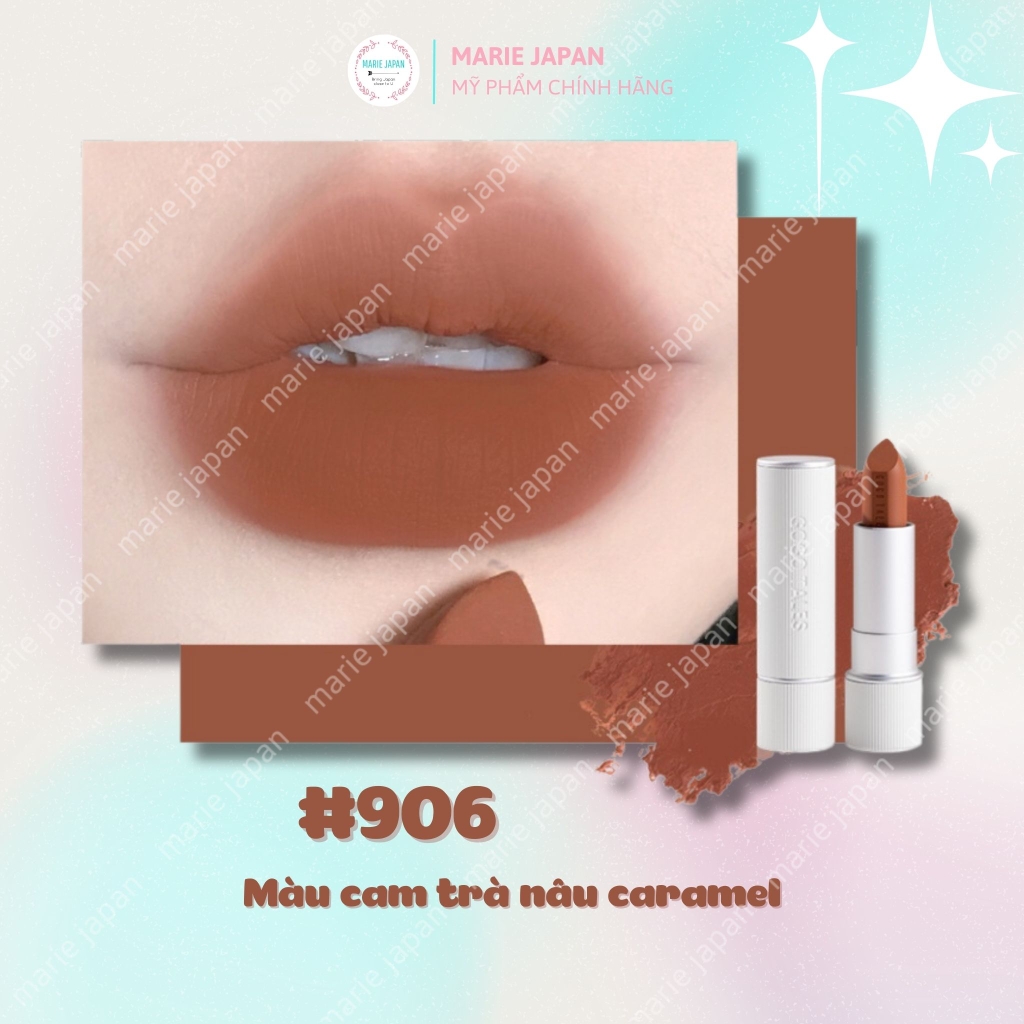 Son Thỏi GoGo Tales Autume And Winter Retro Lì Lâu Trôi Mềm Mịn Môi Nội Địa Trung