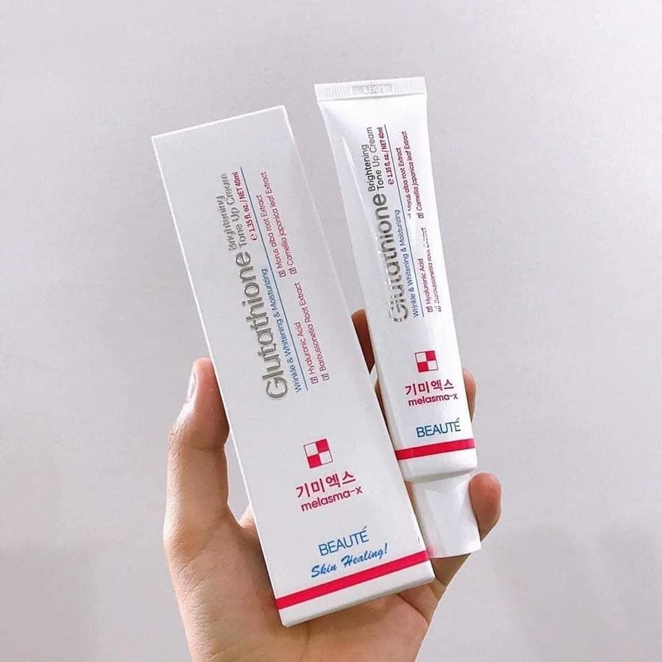 Kem Dưỡng Trắng Melasma X Glutathione Brightening TONE UP Cream 40ml