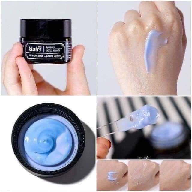 Kem Dưỡng Klairs Midnight Blue Dưỡng Ẩm Phục Hồi Da Calming Cream Hàn Quốc