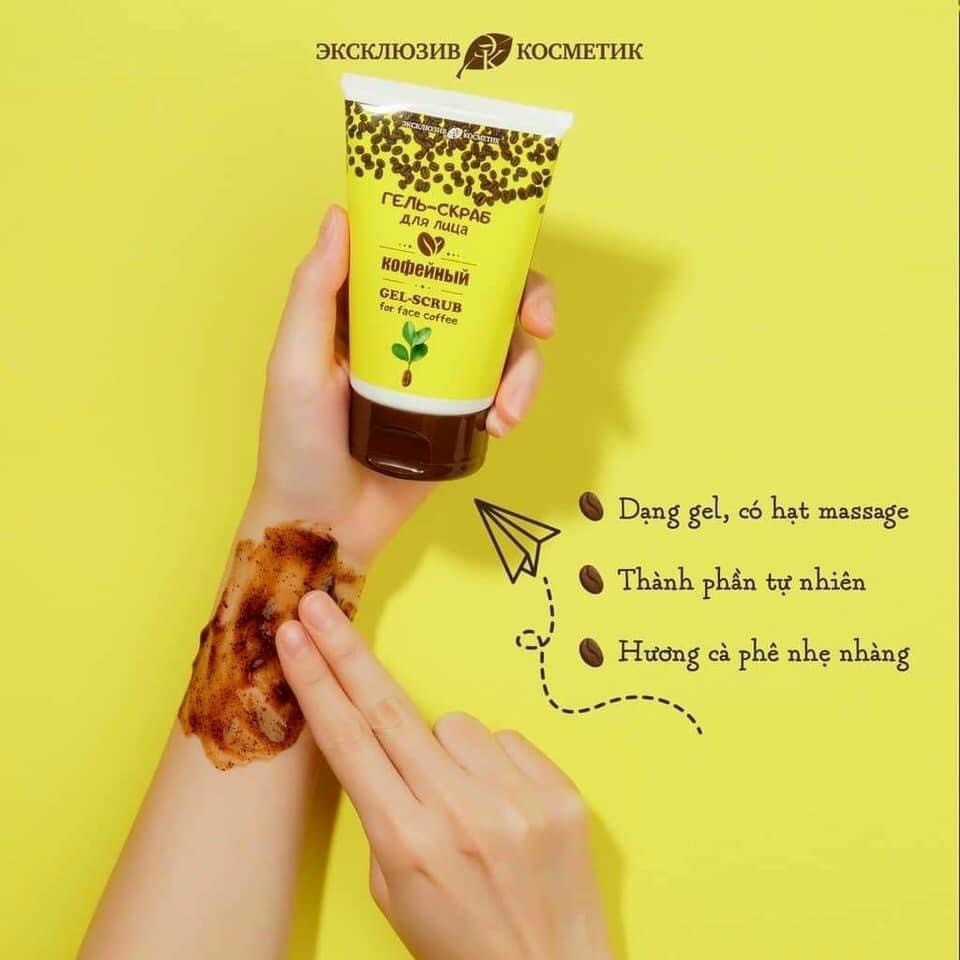 Tẩy TBC Exclusive Gel Scrub For Face Coffee Tuýp 100g