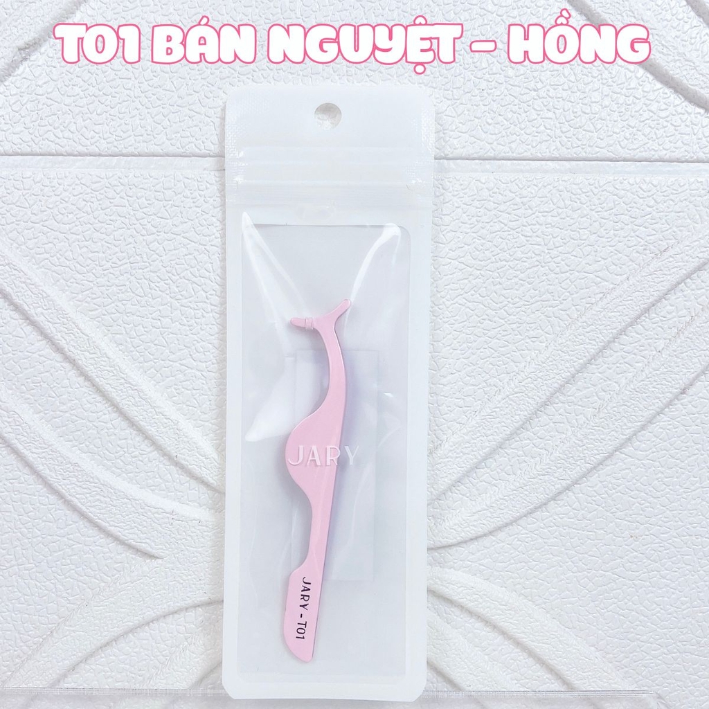 Nhíp Gắp Mi Jary Eyelash Tweezers Đa Năng Gấp Khúc Dễ Dàng Thao Tác
