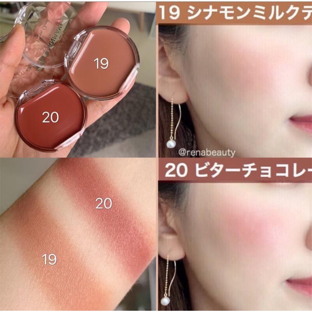 Phấn Má Hồng Canmake Dạng Kem Cream Cheek Nhật Bản