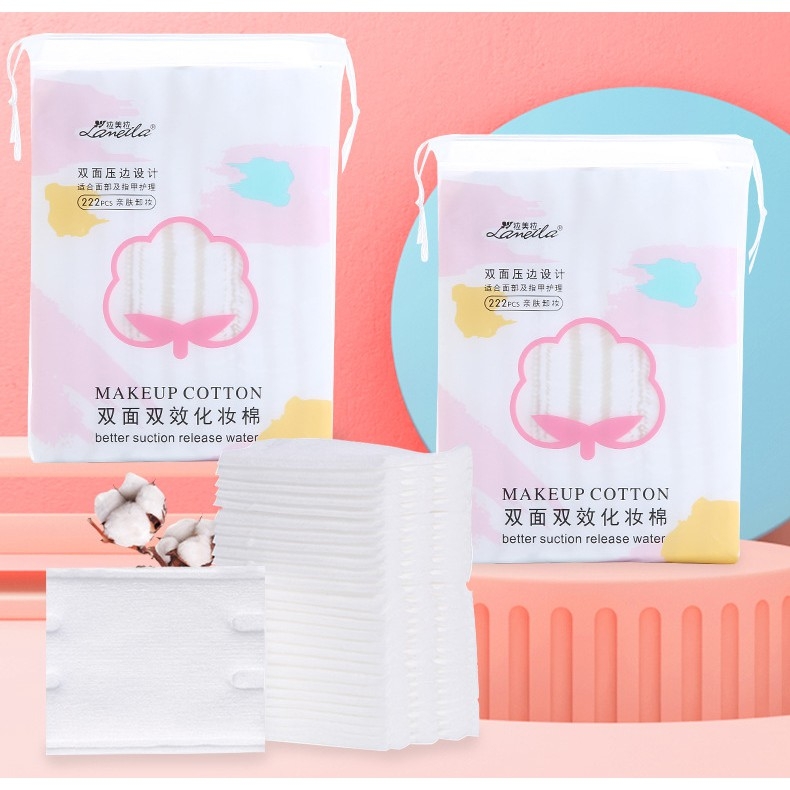 Bông Tẩy Trang Lameila Makeup Cotton 222 Miếng