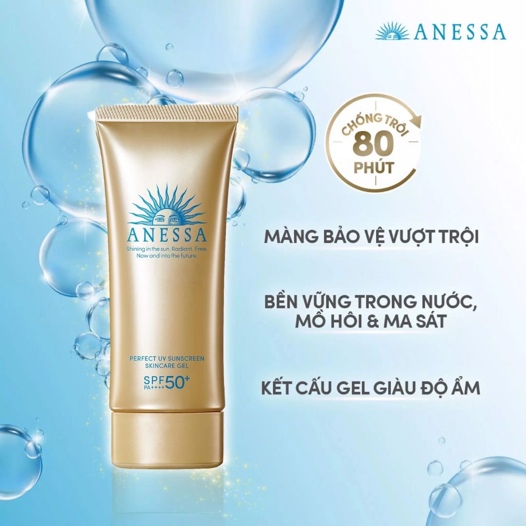Kem Chống Nắng Anessa Perfect UV Sunscreen - VÀNG GEL 90g