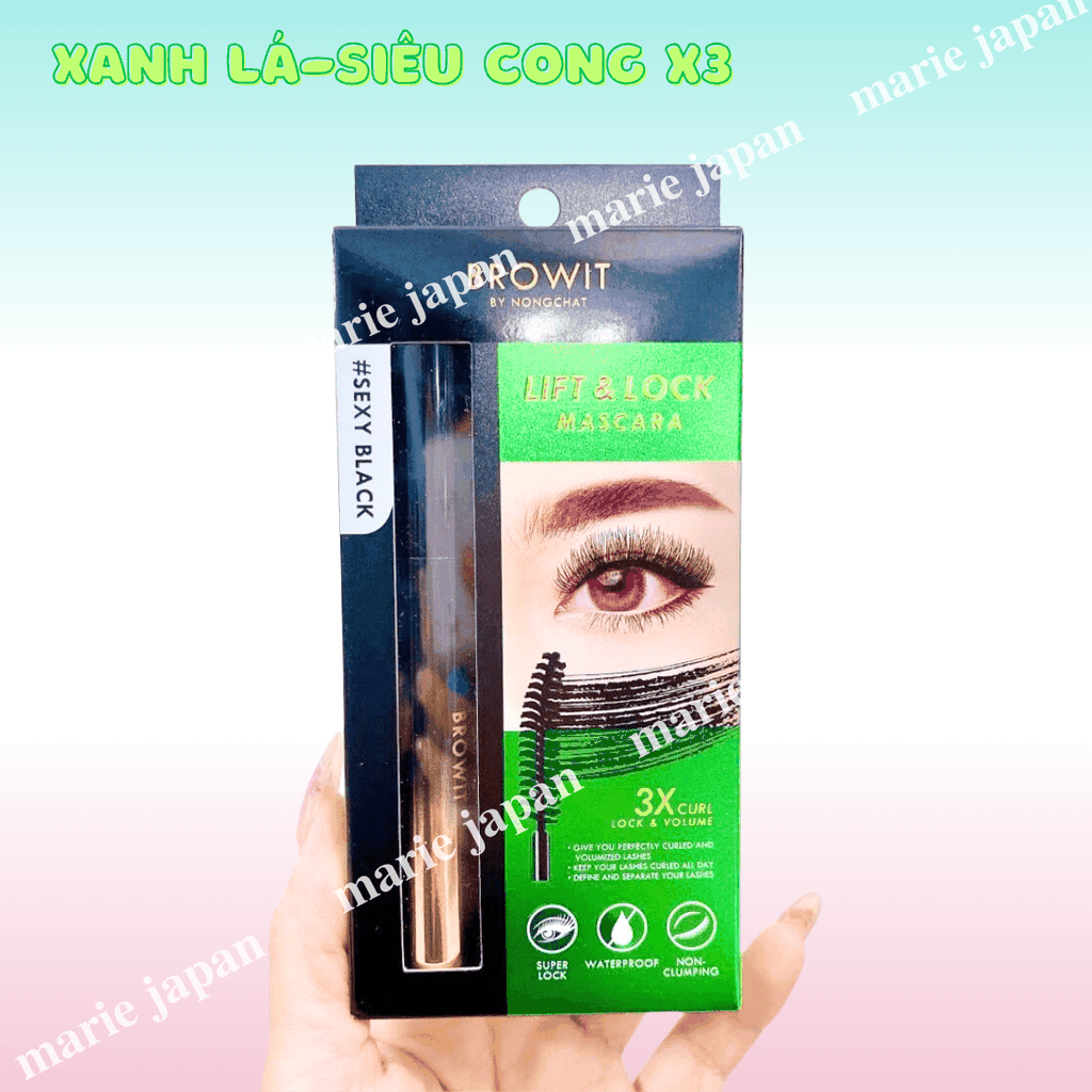 Mascara Browit Giúp Mi Dài Cong Không Lem Trôi By Nongchat Thái Lan