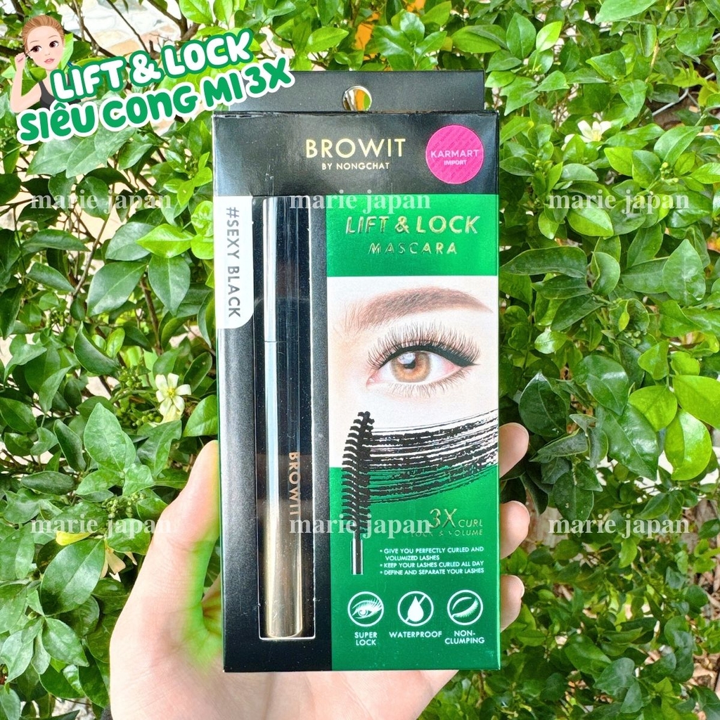 Mascara Browit Giúp Mi Dài Cong Không Lem Trôi By Nongchat Thái Lan
