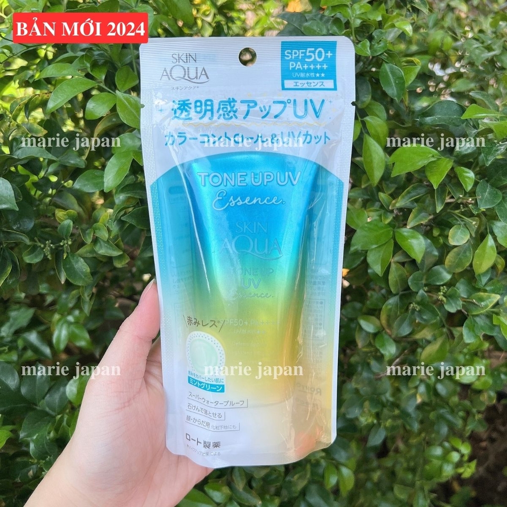 Kem Chống Nắng Sunplay Skin Aqua Tone Uv Essence - ĐỎ AURA ESSENCE Tuýp 80g