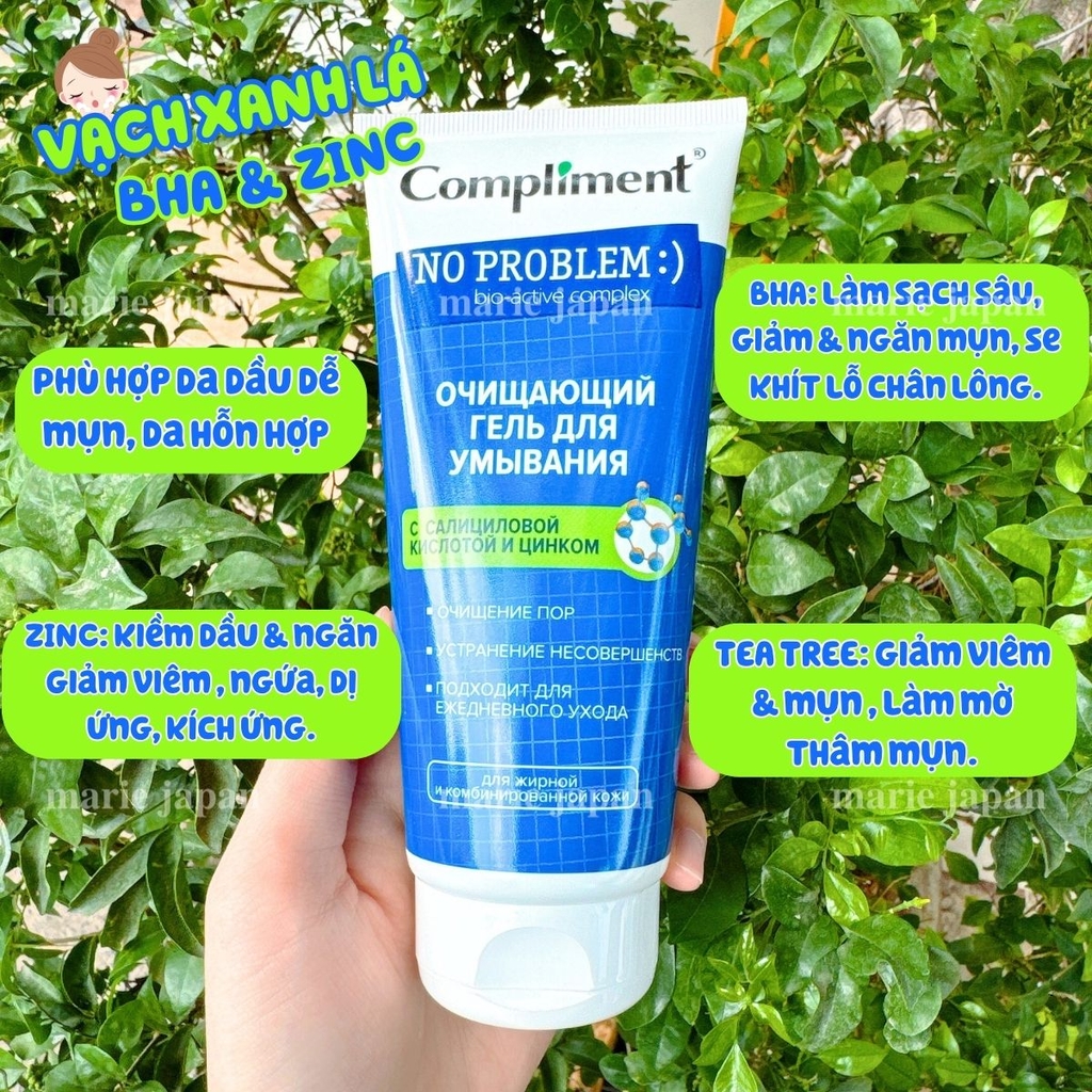 SRM Compliment No Problem - ĐỎ SALICYLIC ACID 200ml