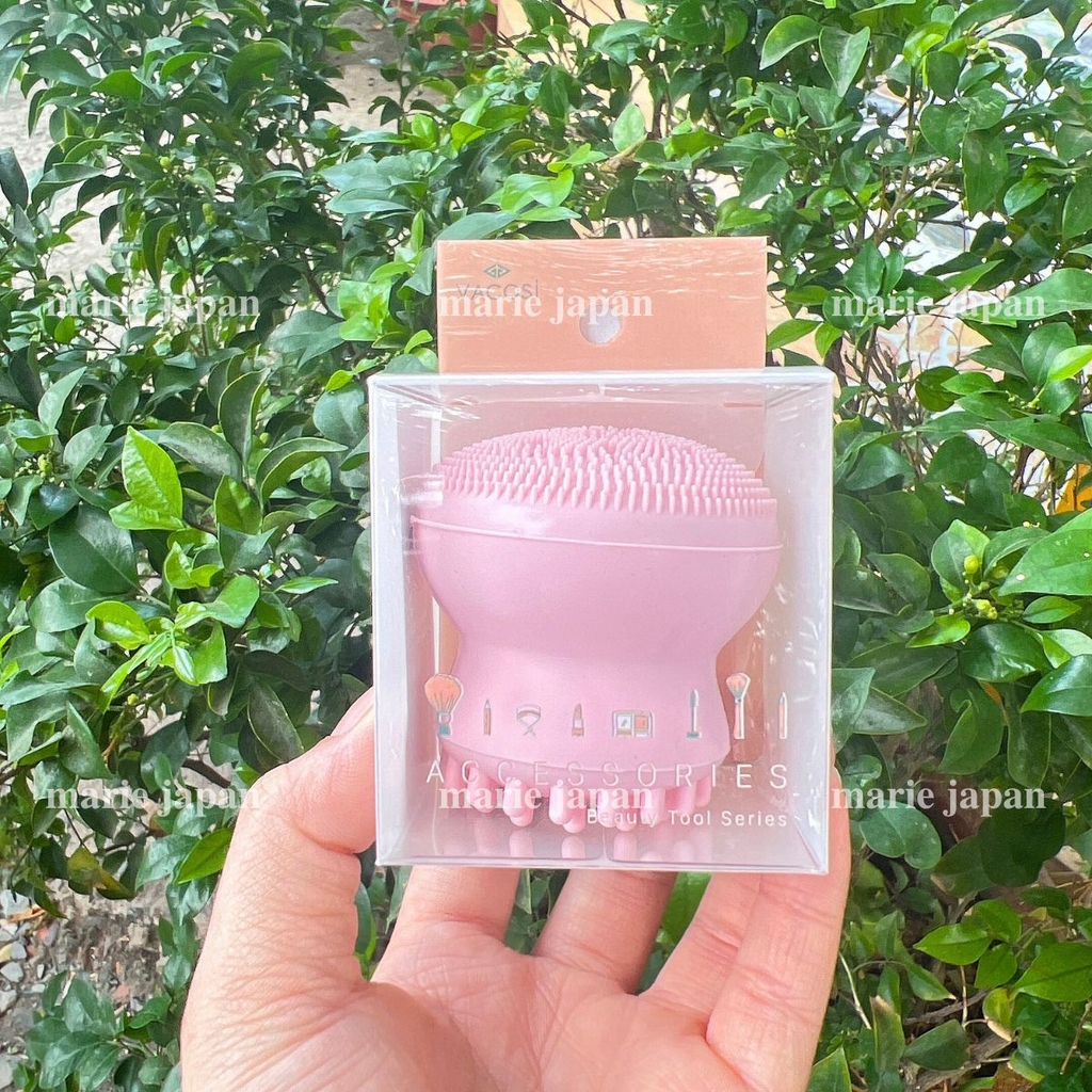 Mút Rửa Mặt Bạch Tuộc Vacosi Silicone Mềm Mại Tạo Bọt Dễ Dàng Giúp Da Sạch Sâu Hàn Quốc - GIAO MÀU NGẪU NHIÊN