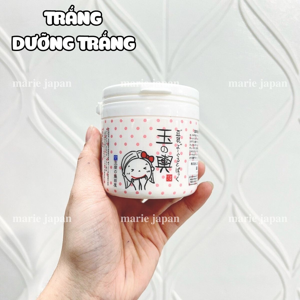 Mặt Nạ Đậu Hũ Non Tofu Moritaya HỦ ĐỎ Trắng Da Chống Lão Hóa- 150G