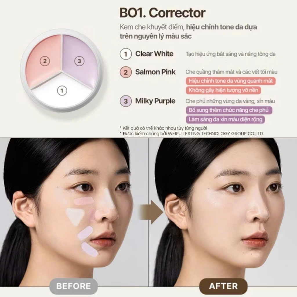 [MUA 1 TẶNG 3] Che Khuyết Điểm TFIT Cover Up Pro Concealer Siêu Mịn Che Phủ Tốt Lâu Trôi Tự Nhiên Hàn Quốc Hộp 15g-CHÍNH HÃNG TFIT VN