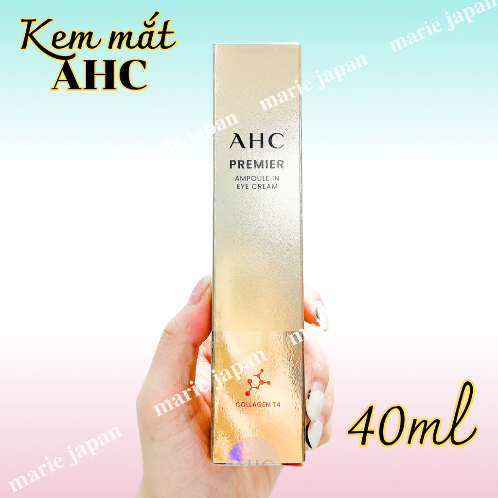 Kem Dưỡng Mắt AHC Trẻ Hóa Da Giảm Quầng Thâm Cải Thiện Nếp Nhăn Youth Lasting/Premier Ampoule Hàn Quốc