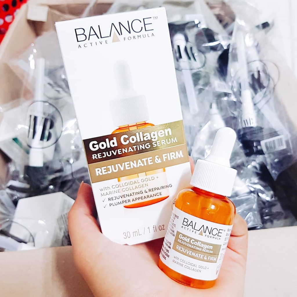 Serum Balance Gold Collagen Active Formula Rejuvenating Chai 30ml