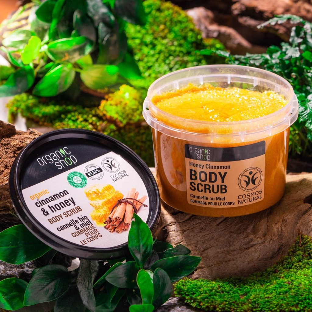 Tẩy TBC Organic Shop Sugar Body Scrub - CAFE Hũ 250ml