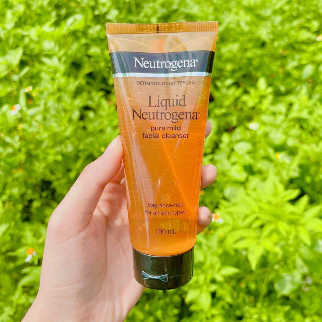 Sữa Rửa Mặt Neutrogena Liquid Pure Mild Facial Cleaner Dịu Nhẹ Dành Cho Mọi Loại Da 100ml