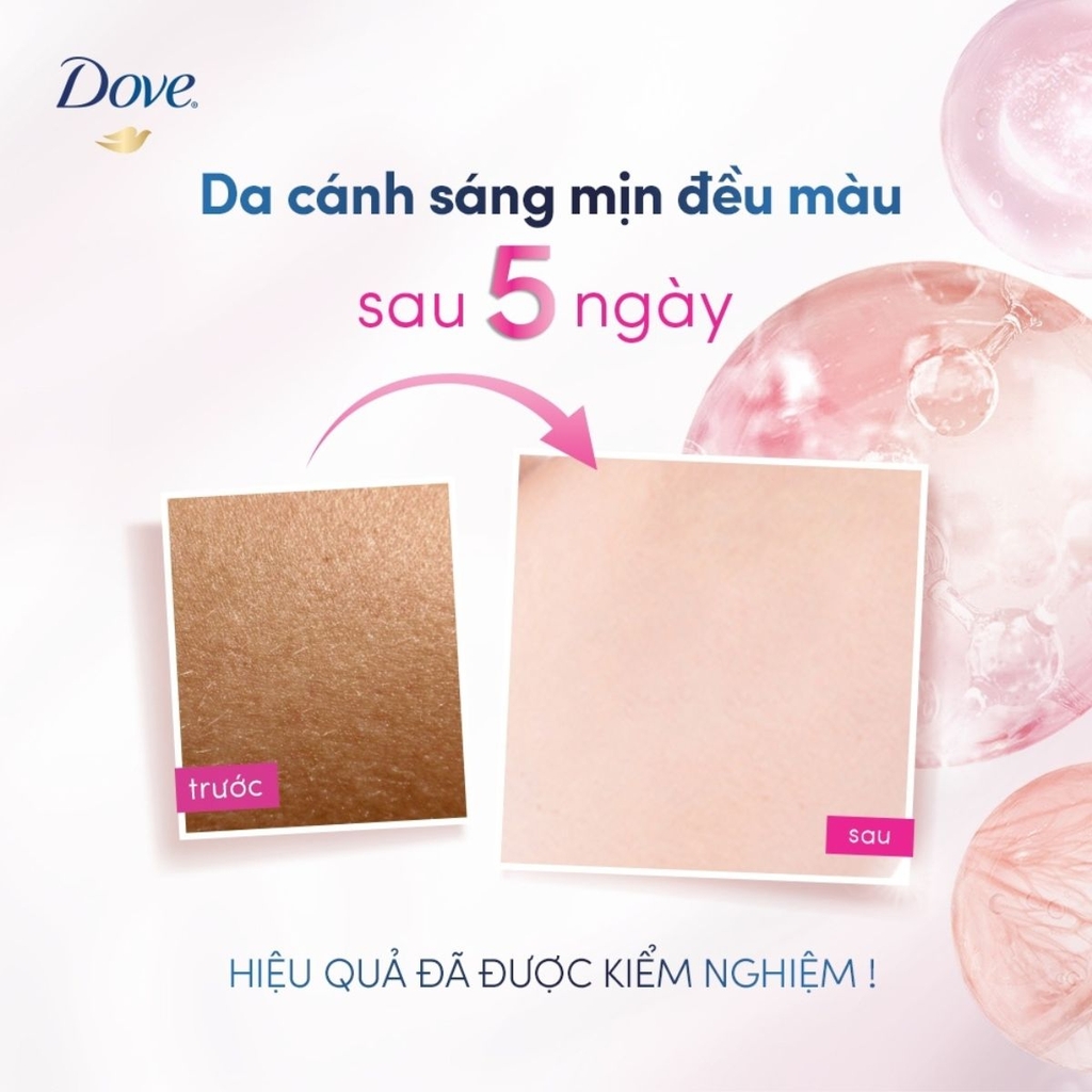 Kem Khử Mùi Dove Tinh Chất Serum Dưỡng Sáng Mờ Thâm Nách Deodorant Dry Serum 40ml