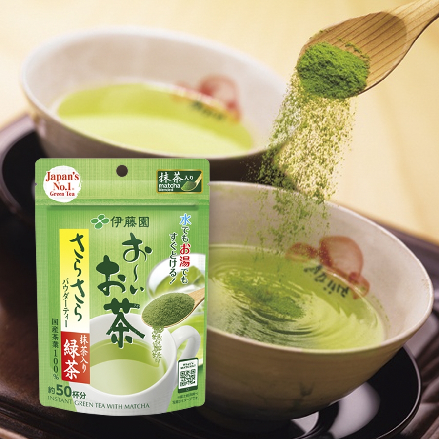 Bột Trà Xanh Nguyên Chất Itoen Oi Ocha Sarasara Matcha - Túi 80g