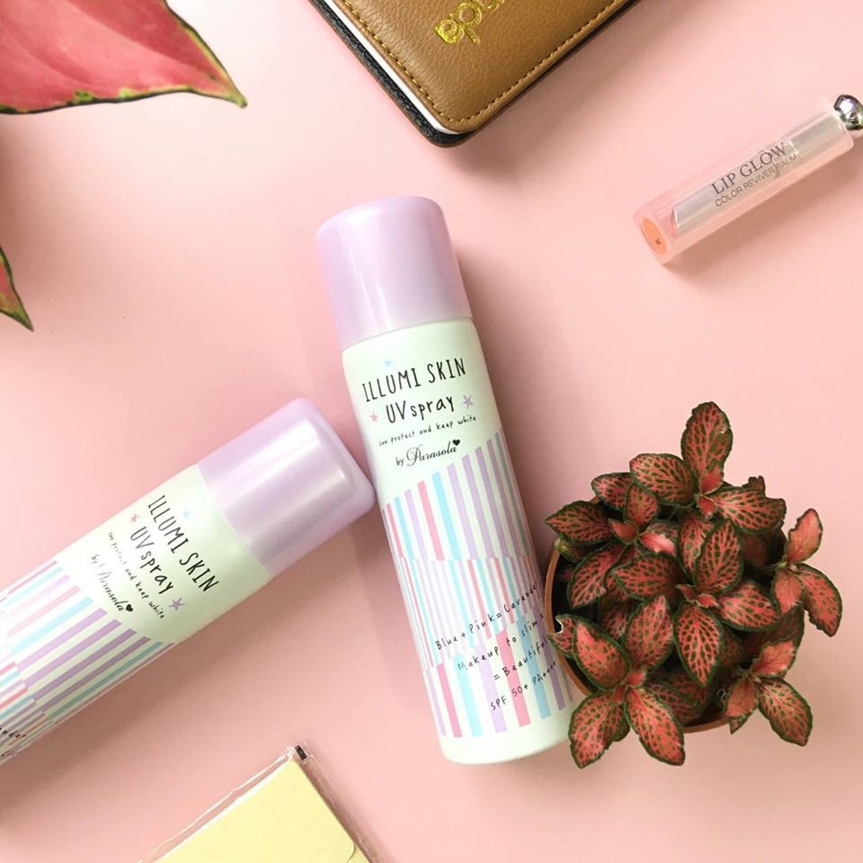 Chống Nắng Naris Nâng Tone UV SPF50+/PA++++ Parasola Illumi Skin Nhật Bản 80g