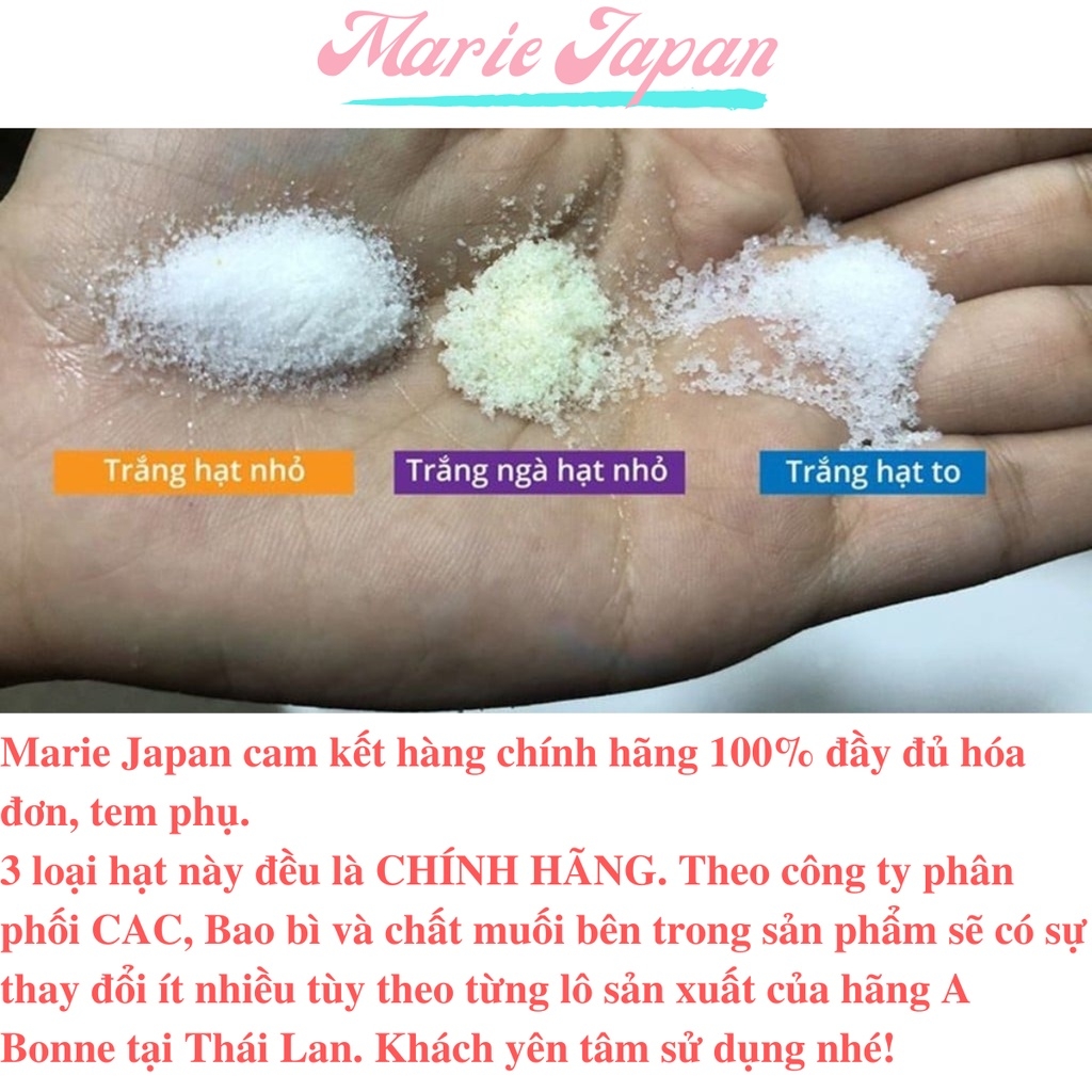 Muối Tắm Sữa Bò A Bonne Tẩy Tế Bào Chết Trắng Da Spa Milk Salt Túi 350gr