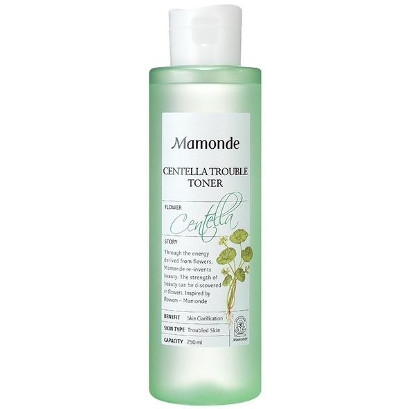 Toner Rau Má Mamonde Làm Dịu Ngăn Ngừa Mụn Centella Trouble Toner