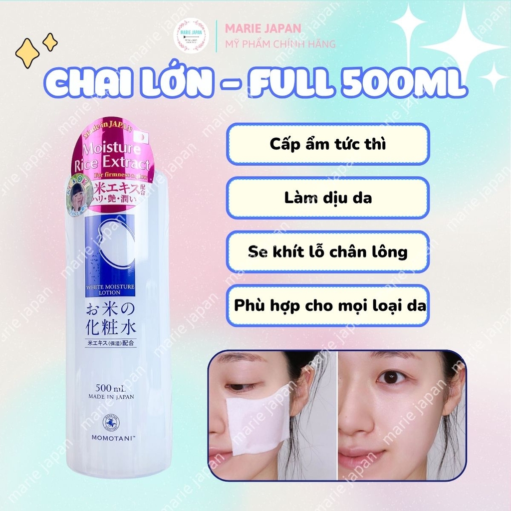 Toner Momotani White Moisture Lotion