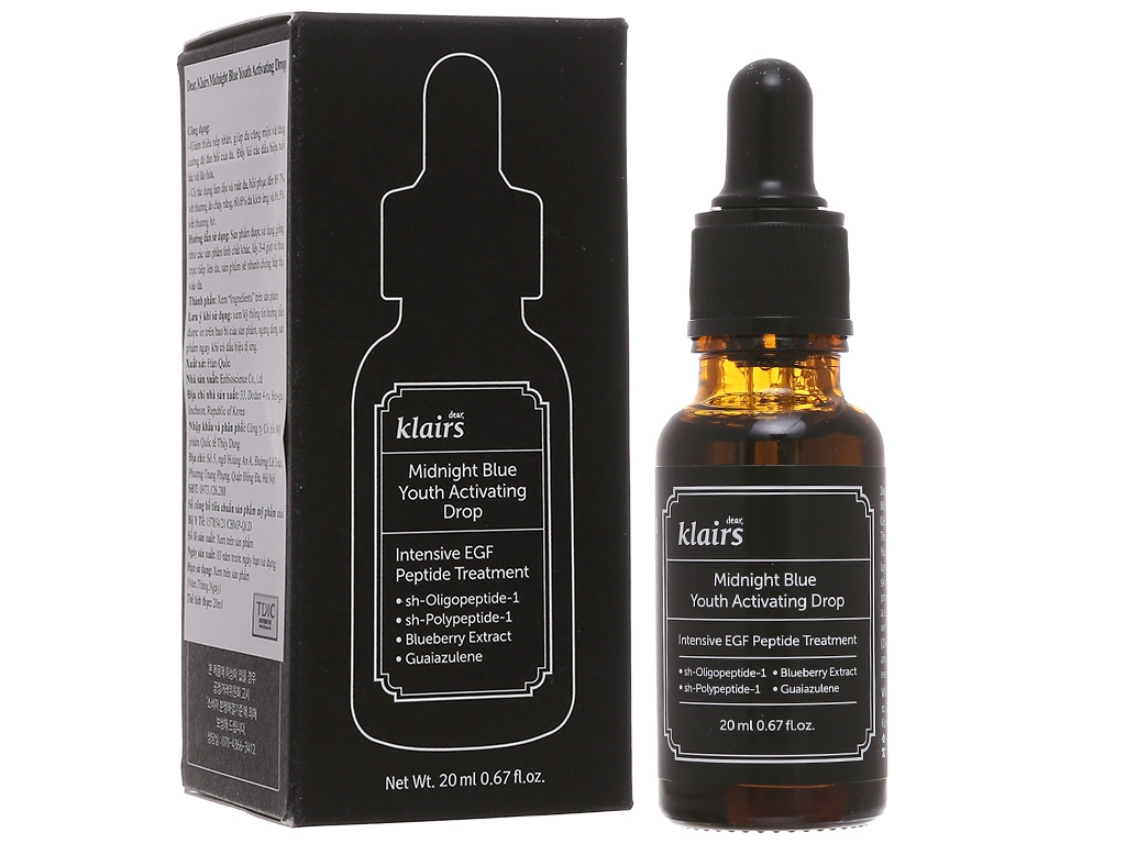 Serum Dear Klairs Midnight Blue Youth Activating Drop Chai 20ml