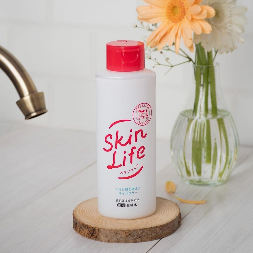 Nước Hoa Hồng Skinlife Cow Ngăn Mụn Làm Mờ Vết Thâm Chai 150ml