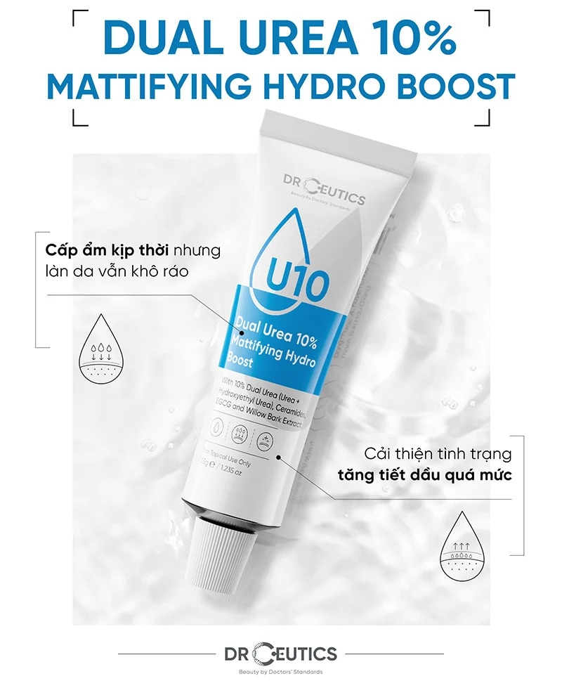 Kem Dưỡng DrCeutics Dual Urea Cấp Ẩm Phục Hồi Da 35g