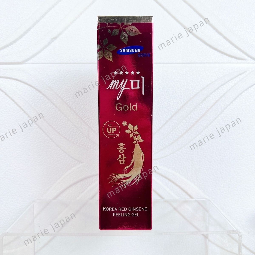 Tẩy Tế Bào Chết My Gold Korea Red Giúp Làm Sạch Sáng Da  Ginseng Peeling Gel Nhân Sâm Đỏ Hàn Quốc Tuýp 130ml