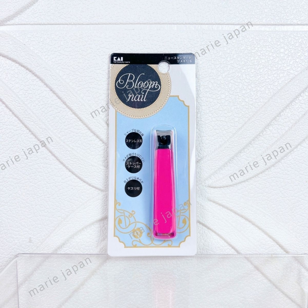 Bấm Móng Tay Kai Beauty Care Bloom Nail HC-3600 Không Gỉ Tiện Lợi Nhật Bản Vỉ 1 Cái