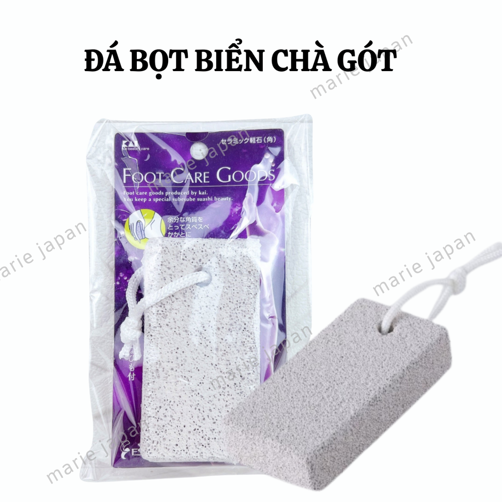 Chà Gót Chân Kai Beauty Care Loại Bỏ Da Chết Gót Chân Mịn Màng  Estiful Foot Care Good Nhật Bản Vỉ 1 Cái