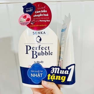 Sữa Tắm Hương Hoa SENKA Cảm Biến Chuyển Hóa [TẶNG Sữa Rửa Mặt]