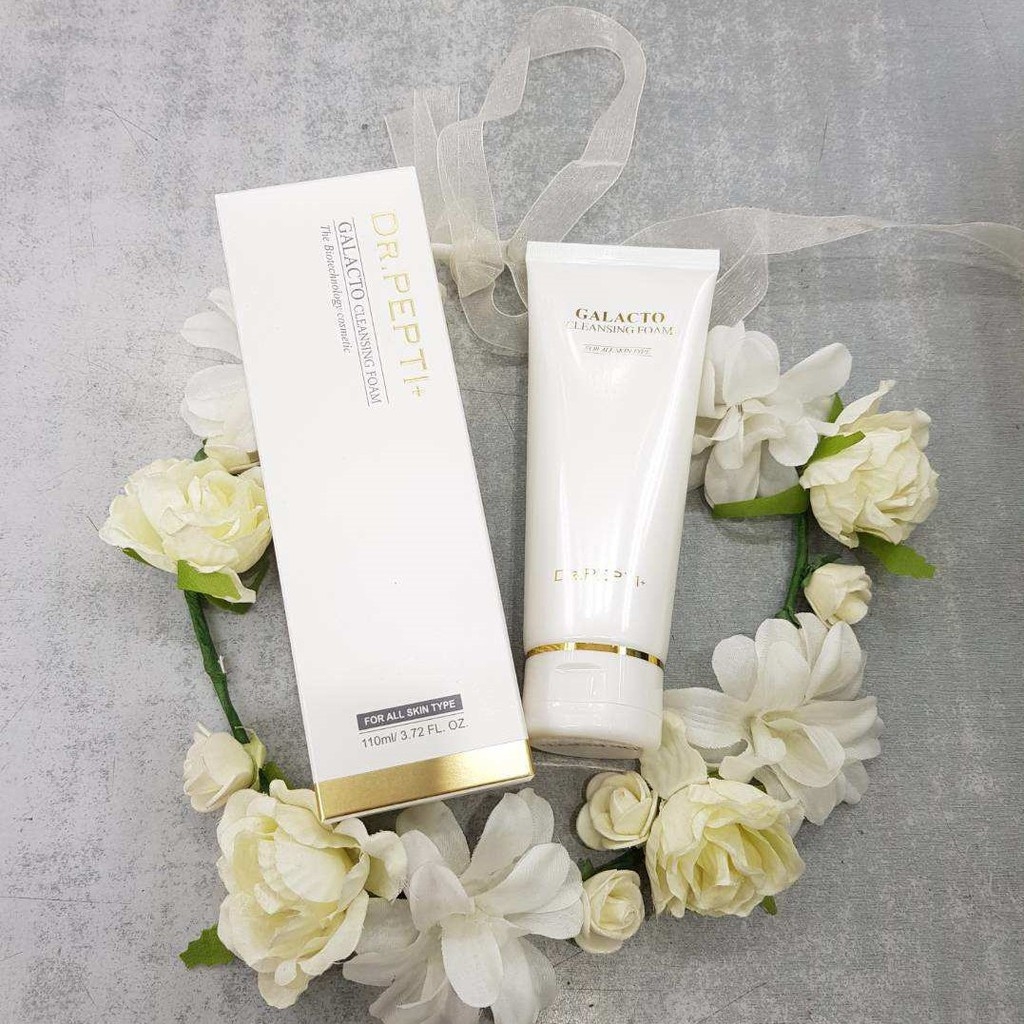 SRM DrPepti Galacto Cleansing Foam Tuýp 110ml