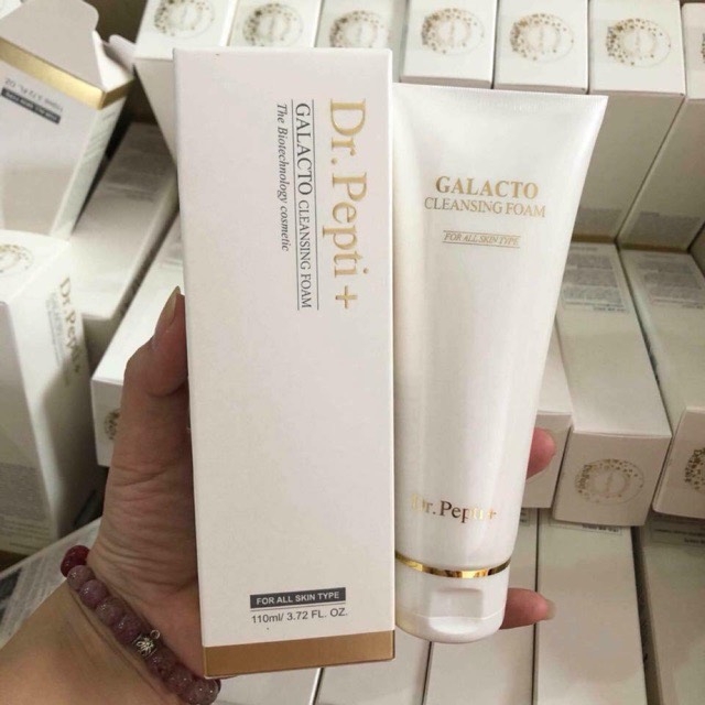 SRM DrPepti Galacto Cleansing Foam Tuýp 110ml