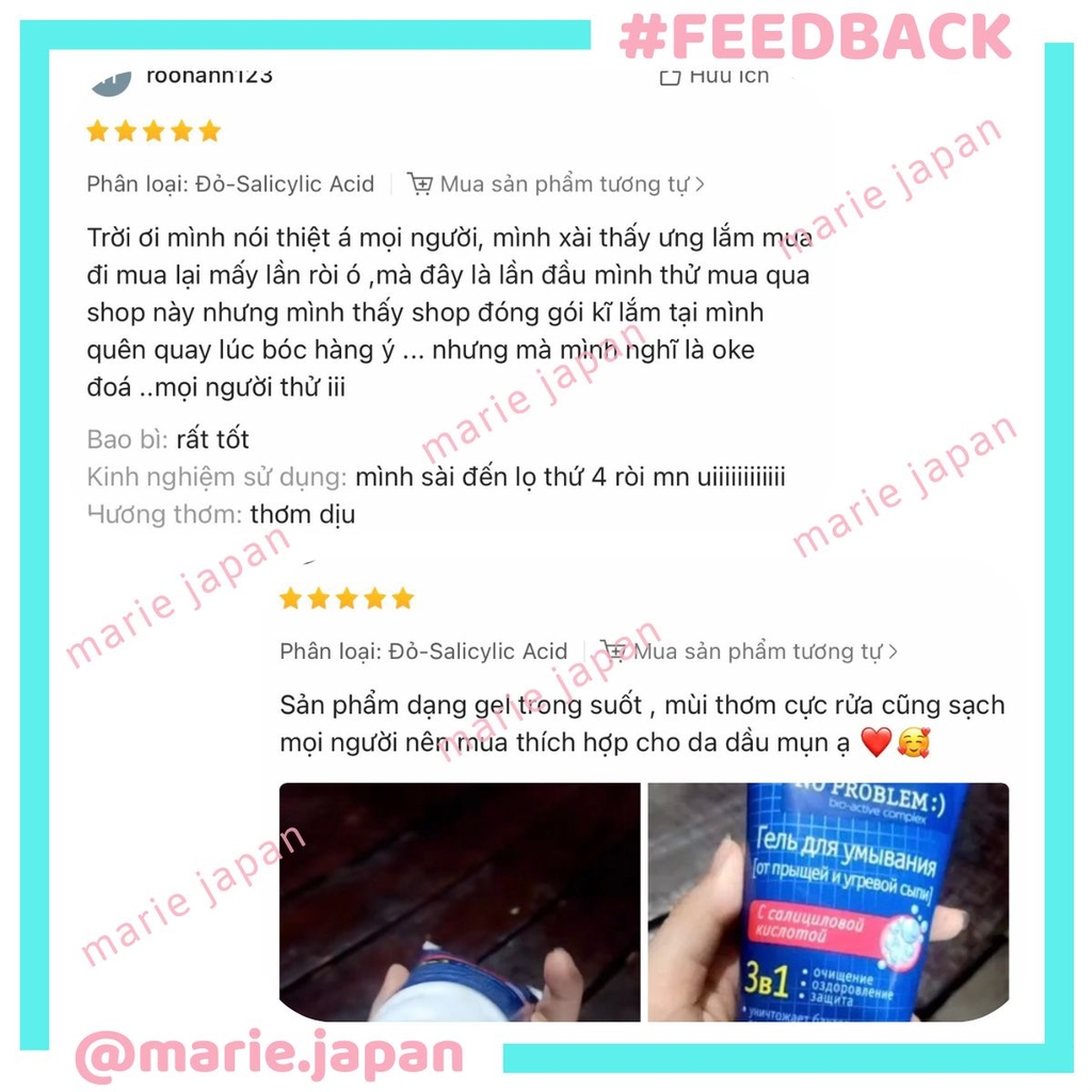 SRM Compliment No Problem - ĐỎ SALICYLIC ACID 200ml