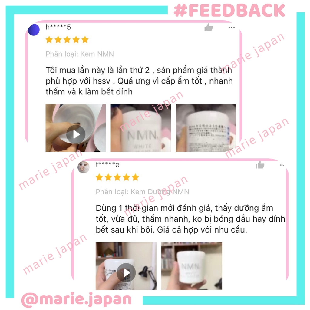 Kem Dưỡng NMN White All In One Gel Hộp 245g