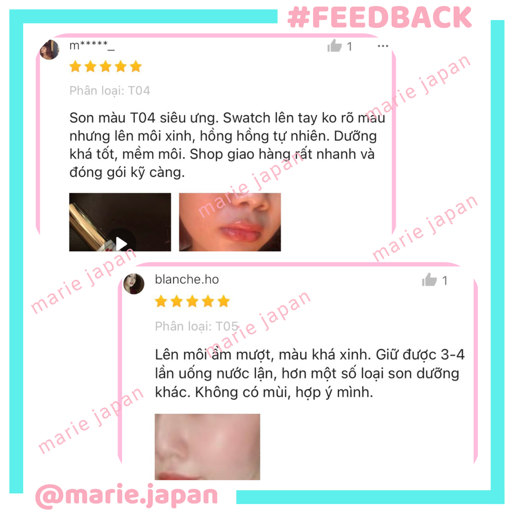 Son Dưỡng Có Màu Canmake Stay On Balm Rouge Nhật Bản