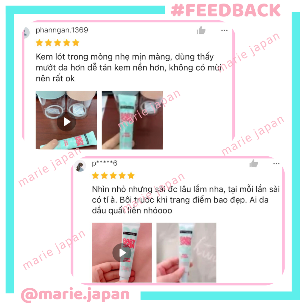 Kem Lót Kiềm Dầu Maybelline Baby Skin Pore Eraser 22ml
